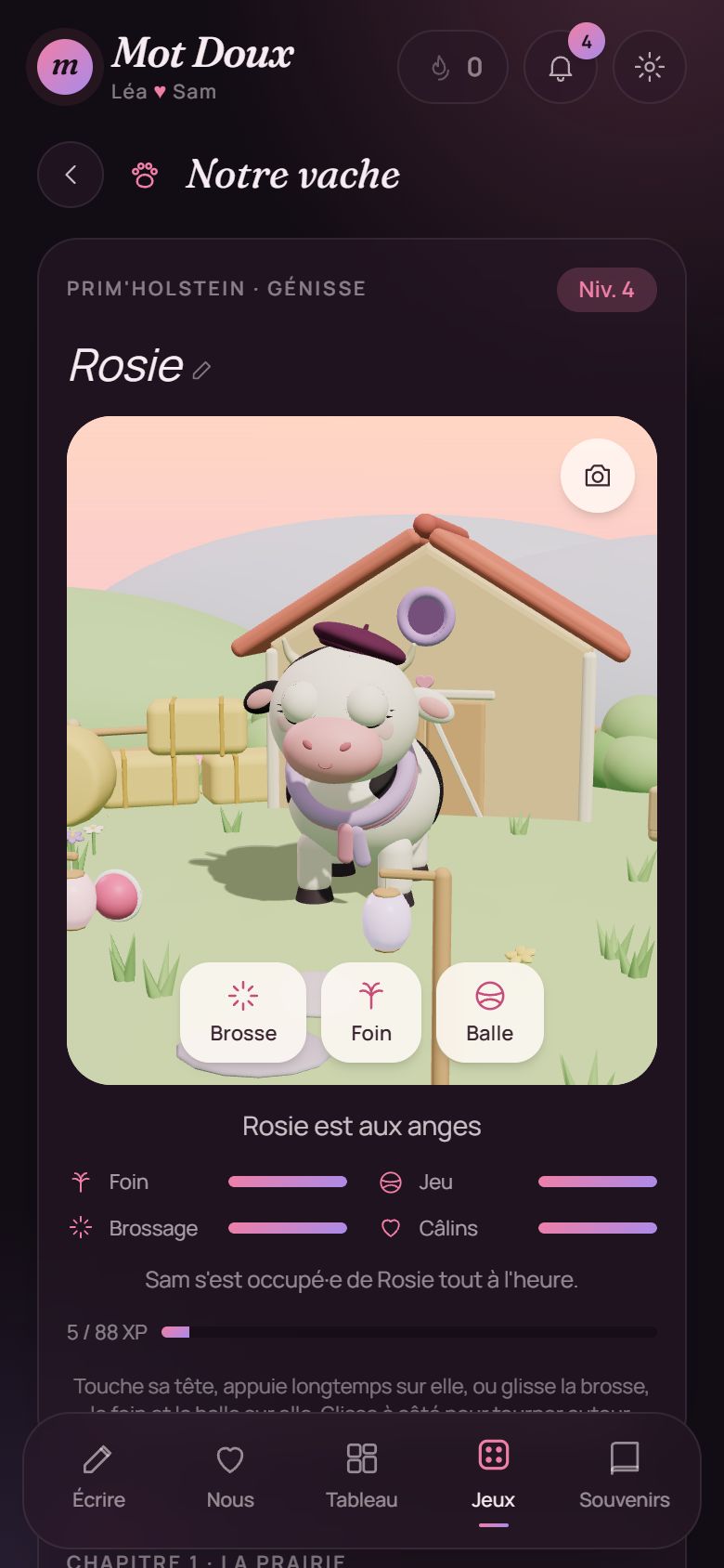 Votre vache en 3D, à élever et habiller ensemble